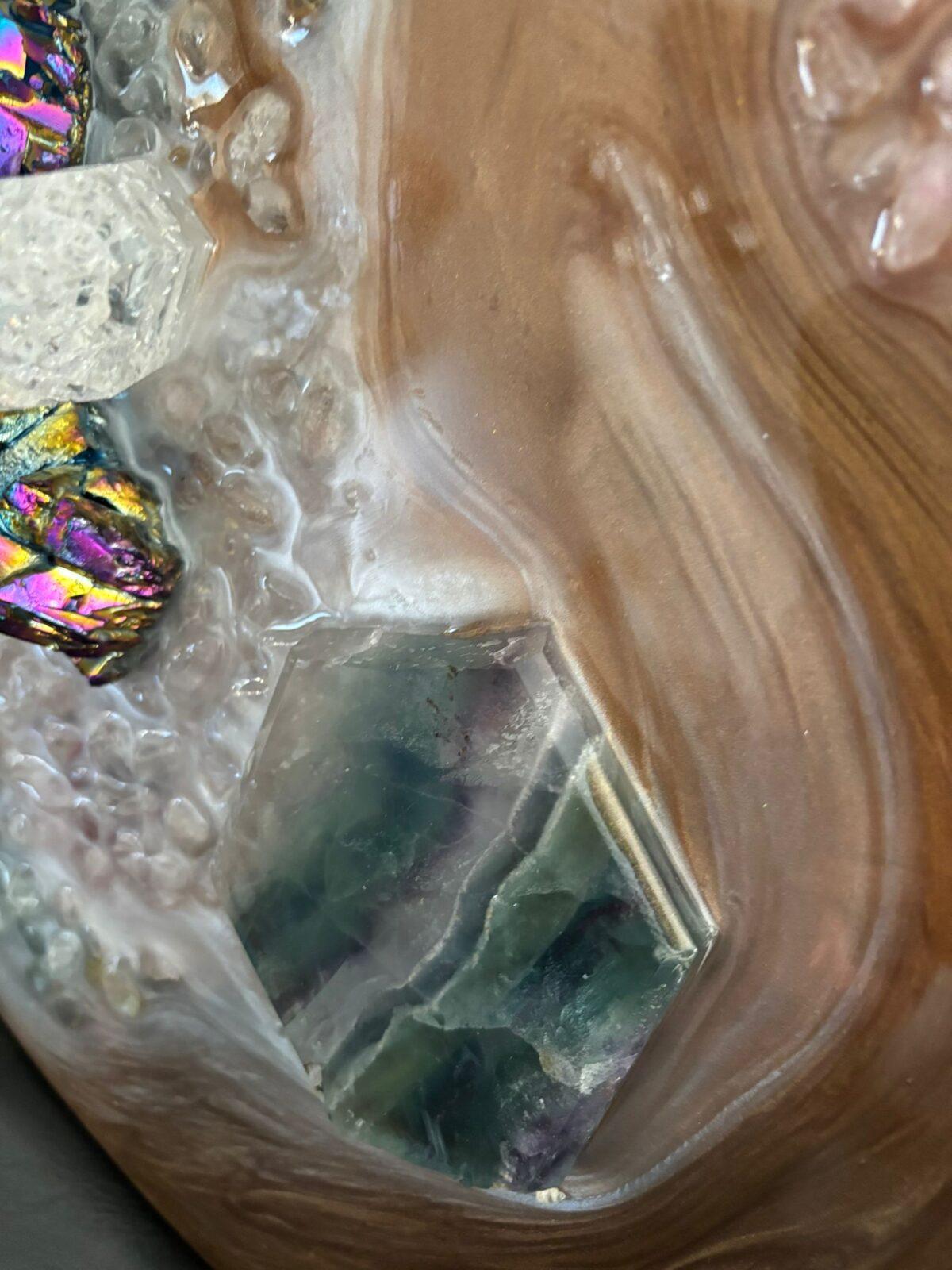 Crystal Alchemy 2023 Epoxy Granite Amethyst Rose Quartz Quartz 55cm €1350 (4) Crystal Alchemy